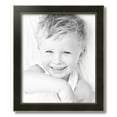 thumbnail image 2 of ArtToFrames 15" x 18" Honors Black with Gold Picture Frame, 15x18 inch Black Wood Poster Frame (WOM-5158), 2 of 7
