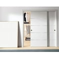 thumbnail image 4 of Double Barn Sliding White Doors 64x80 with Hardware, 4 of 5
