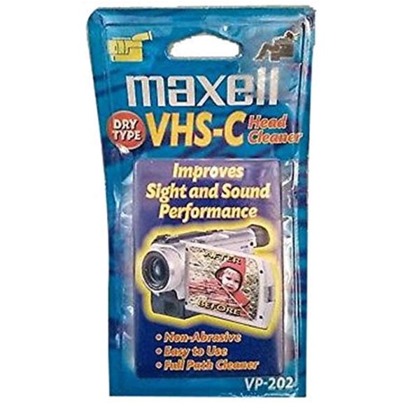 Maxell VHS-C Dry Head Cleaner (VP-202)