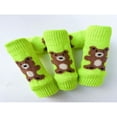 thumbnail image 3 of SUGARMOM 4pcs/set Cartoon Bear Pattern Small Pet Knee And Leg Socks  Pet Leg Warmer, 3 of 5