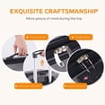 thumbnail image 3 of Aidoly Luggage Sets, 20-24-28 inch, Hard-Shell Suitcases for Teen and Adult, Spinner Wheels, Expandable, Dark Gray, 3 of 7