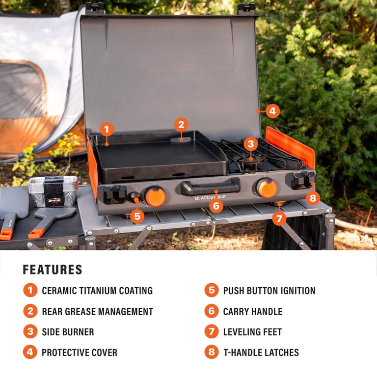 Blackstone Adventure Ready 14" Camping Griddle, 14400 BTU photo 4