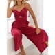 thumbnail image 3 of Mono de mujer, mono de pierna ancha para mujer, mono de verano, mono de cintura alta, optimizado para la excelencia, 3 of 8