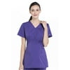 Cherokee Workwear Professionals Maternity Women's Scrubs Top Mock Wrap WW685