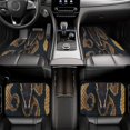 thumbnail image 6 of Xecao Ball Phyton Snake Print Car Foot Mat Set of 4 Pieces Neoprene All-Weather Dust-Proof Stain-resistantCar Interior Decorative mats Non-Slip Mats, 6 of 6