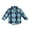 Blue, variant on Western Baby Boy Clothes 6M 12M 18M  24M  2Y 3Y 4Y Long Sleeve Cow Print Shirts Button Down Lapel Tops Tees Fall Winter Clothes
