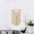 thumbnail image 3 of Coofit Woven Tapestry Handmade Cotton Rope Macrame Wall Hanging Wall Decor, 3 of 7