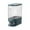 Green Large, variant on Sealed Rice Bucket, Countertop Rice Dispenser, Food Dispenser and Cup, Airtight Cereal Storage Containers for Grain Household White Samll