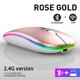 thumbnail image 1 of Nuevo ratón inalámbrico Bluetooth con USB recargable RGB 2,4 GHz 1600 DPI, 1 of 5