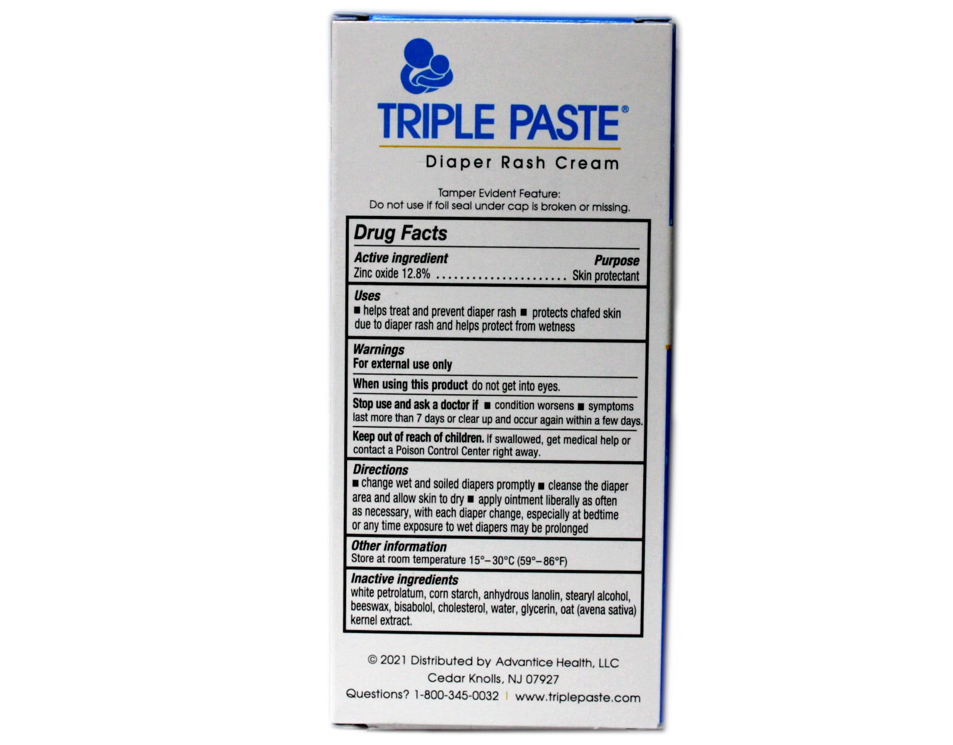 Gallipot Pharmacy  Triple Paste Medicated Ointment - 2 oz
