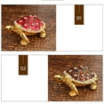 thumbnail image 5 of Vintage Turtle Trinket Box, Mini Jewelry Box with Rhinestones for Necklaces & Rings, Animal Themed Storage Holder for Collectible Keepsakes and Small Valuables, 5 of 5