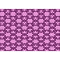 thumbnail image 1 of Ahgly Company Machine Washable Indoor Rectangle Transitional Dark Magenta Purple Area Rugs, 5' x 7', 1 of 7