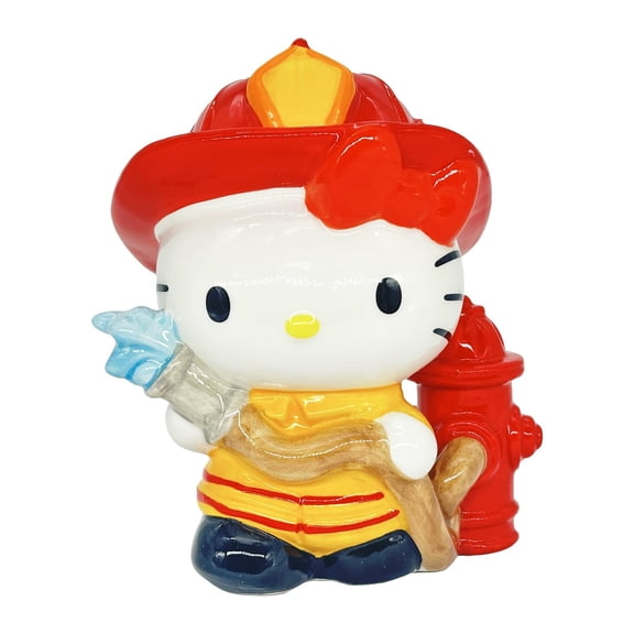 Blue Sky Clayworks Hello Kitty Fire Professional Figurine, 7-inches Height, Home Decorative Accessories