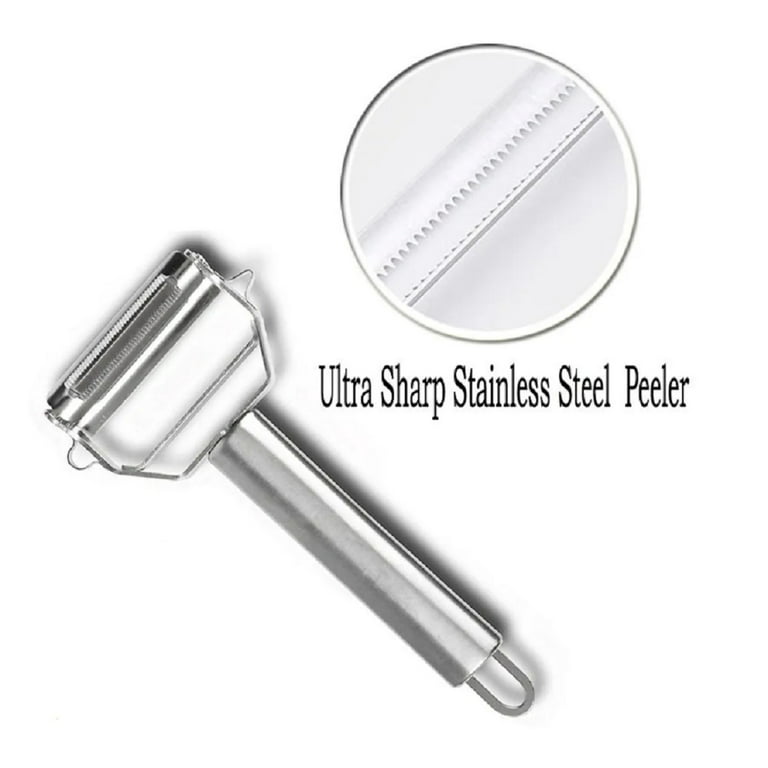 Comfortable Handle Multi-Function Ultra Sharp Stainless Steel Vegetable  Peeler