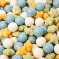 thumbnail image 1 of Bolas para Piscina de Pelotas TRENDPLAY Estrella 500 para Niños Pequeños Amarillas, 1 of 8