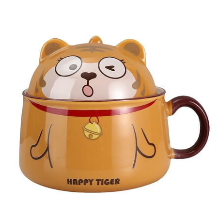 

Cartoon Bowl Instant Noodle Bowl Soup Bowl Practical Noodle Serving Bowl