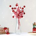 thumbnail image 5 of 1/2/4 piezas de bastones de caramelo para árbol de Navidad: rollos de caramelo de lana festivos para decoración de Navidad, Año Nuevo y fiestas de invierno, 5 of 5