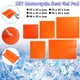 thumbnail image 4 of Funda para asiento de motocicleta Sunnimix almohadilla del asiento de la motocicleta naranja, 4 of 8
