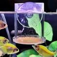 thumbnail image 4 of Raindrops Transparente Para Comida De Peces Con De Malla Para Acuario, 4 of 7