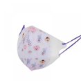 thumbnail image 1 of 50 piezas de máscaras para niños, máscaras desechables estéreo 3d de tres capas, transpirables, máscaras de dibujos animados para niñas y niños Feliz Sencillez, 1 of 5
