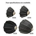 thumbnail image 3 of Foldable Light Diffuser, 35.4in Quick Release Parabolic Softbox with Bowen Mount for Photography Studio Photography Portrait Live Stream, 3 of 7