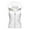 White, variant on Durtebeua Women's Puffer Vest Casual Warm Down Hooded Vest Women's Temperament Loose Sleeveless Jacket
