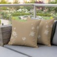 thumbnail image 3 of Outdoor Pillow Covers Pack of 2, Country Floral Still Life Waterproof Throw Pillowcase Cushion Cases, Retro Solid Color Decorative Pillow Cover for Couch Sofa Home Bed Patio, 3 of 9