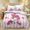 thumbnail image 4 of My Melody Bedding Sets No Quilt Duvet Cover Pillow Case Without Filling Cartoon Decoration, 4 of 9