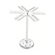 thumbnail image 2 of Organizador de collares de acrílico Strade Fareast Limited, soporte giratorio para joyas, 84 ganchos, 2 of 8