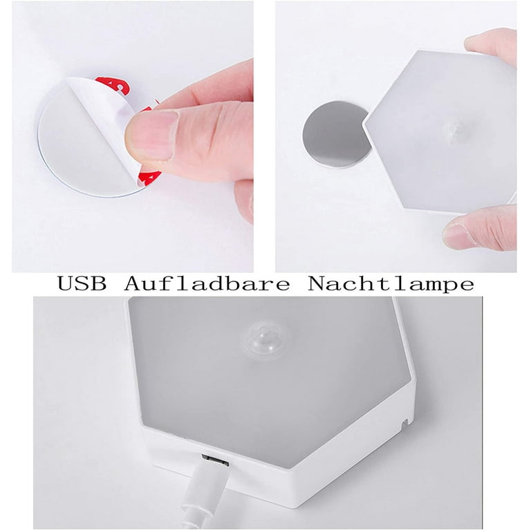 Veilleuse LED Automatique[Lot de 3],Lampe Detecteur de Mouvement