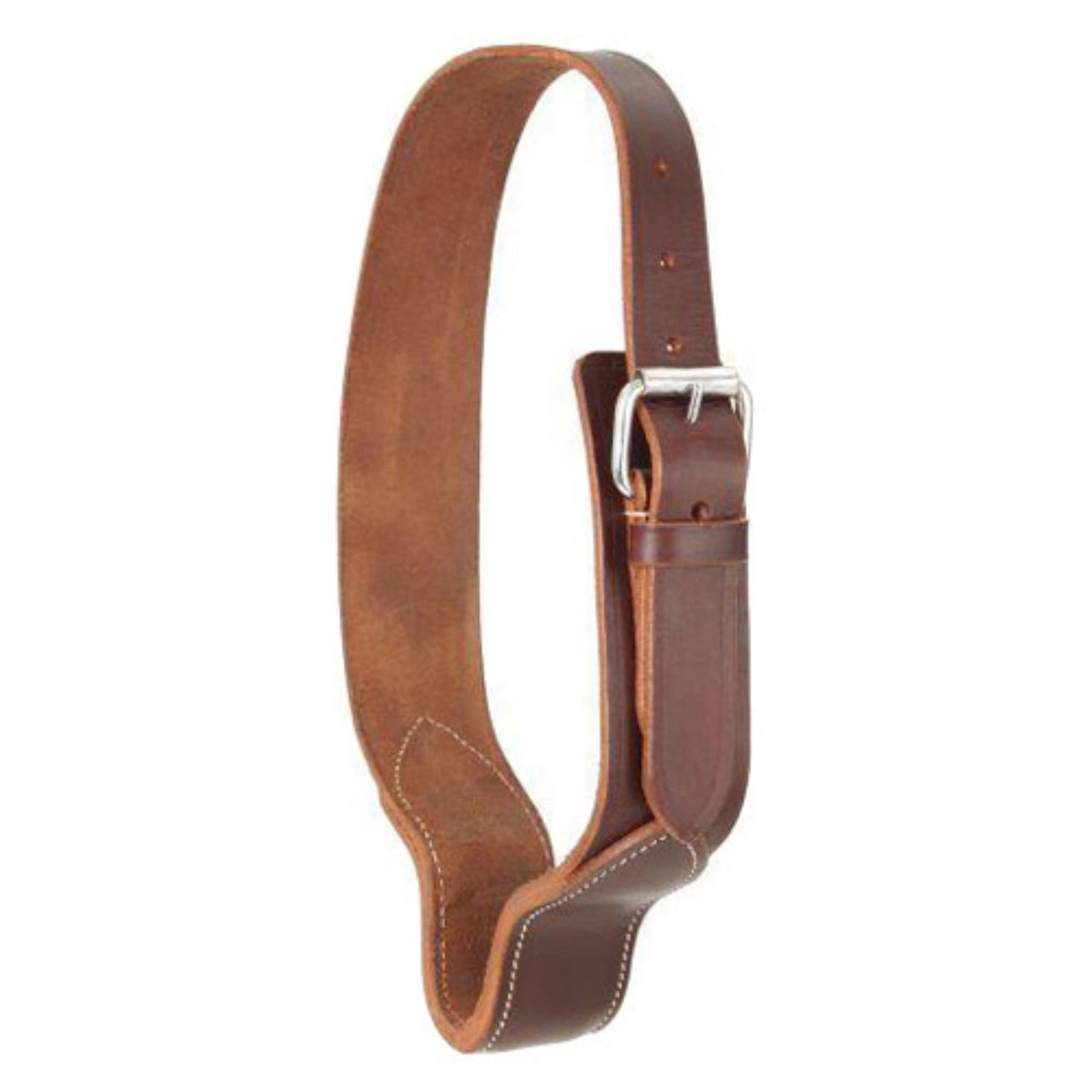 Tough1 Brown Leather Cribbing Collar