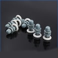 thumbnail image 3 of 10 Pcs Roues de Porte de Douche Enceinte Coulissante Rouleaux de Porte Roues Poulies Remplacement Diamètre 25mm, 3 of 8