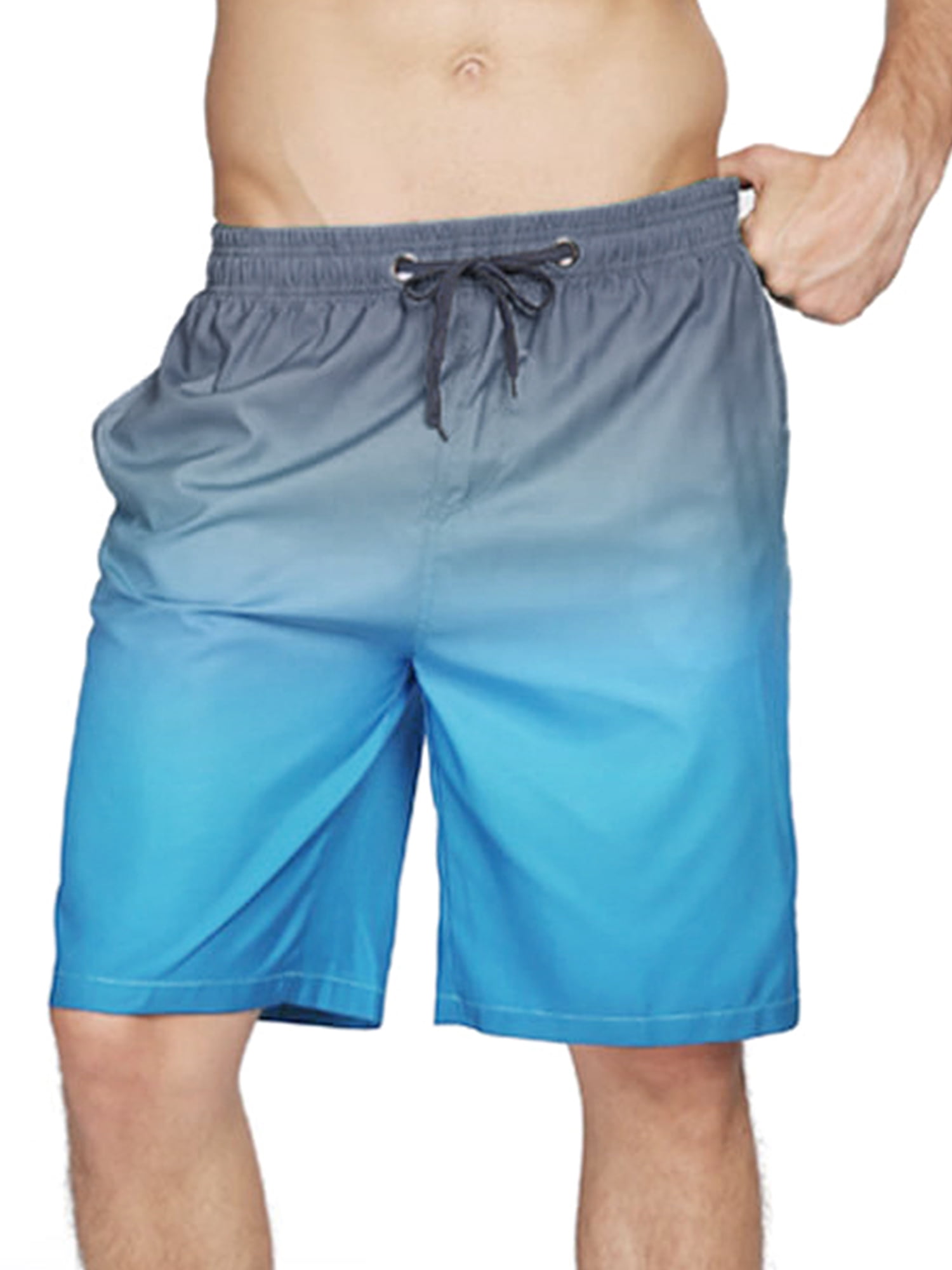 Mens Birds Color Pattern Shorts Lightweight Swim Trunks Beach Shorts,Boardshort