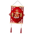thumbnail image 4 of yotijay Chinese New Year Decoration Traditional The God of Wealth Charm Hanging Ornament, 4 of 9