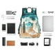 thumbnail image 4 of Fotbe Ocean Wave Crash Mochila Ligera para Hombres y Mujeres - Duradera y Resistente al Agua, Ideal para Escuela, Trabajo, Viajes y Uso Diario, 4 of 7