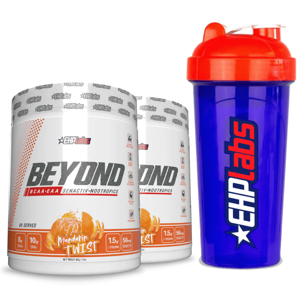 EHP Labs Beyond BCAA + EAA Recovery Mandarin Twist (Pack of 2) w