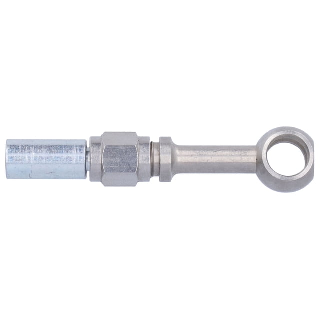 Oil Hose Banjo Adapter, Simple Installation 4pcs/set Stainless Steel Brake Line Banjo Fitting For Motorcycle