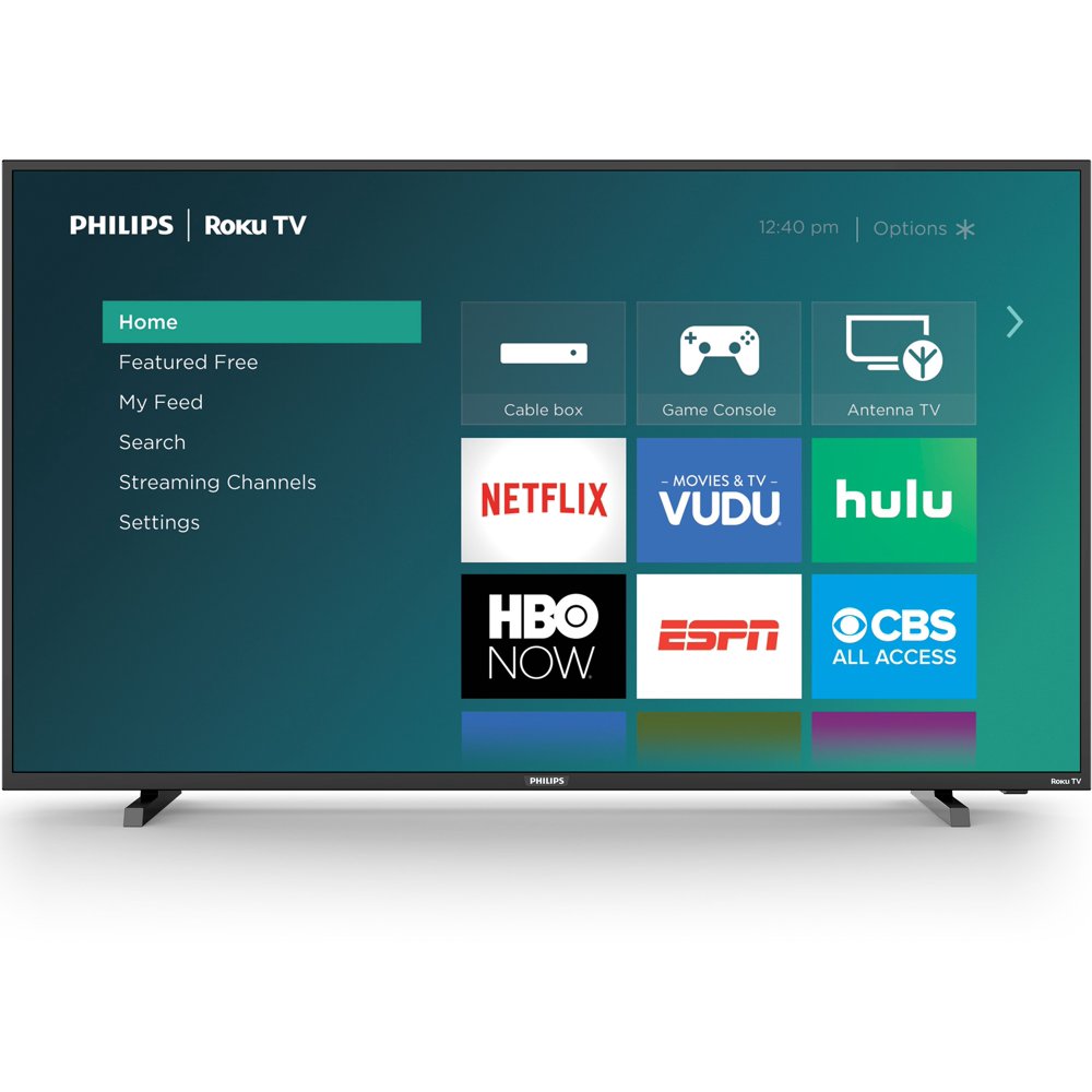 Philips 50" Class 4k UHD (2160p) ROKU LED TV with High Dynamic Range