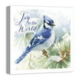 thumbnail image 2 of Creative Products Joy to the World Blue Jay 24x24 Canvas Wall Art, 2 of 3