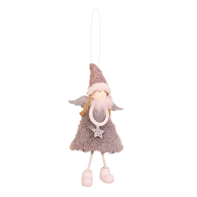 Adorno Navideño De Ángel, Decoración Para Colgar En El Árbol De Navidad, Colgante, Regalo