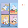 thumbnail image 5 of 4pcs, Cartoon A5 Coil Book Cute Notebook High-value Elementary School Students Horizontal Line Notes Thickened Soft Copy Portable Notepad, School Supplies, Back To School, Notebook, Libretas, Notebook, 5 of 5