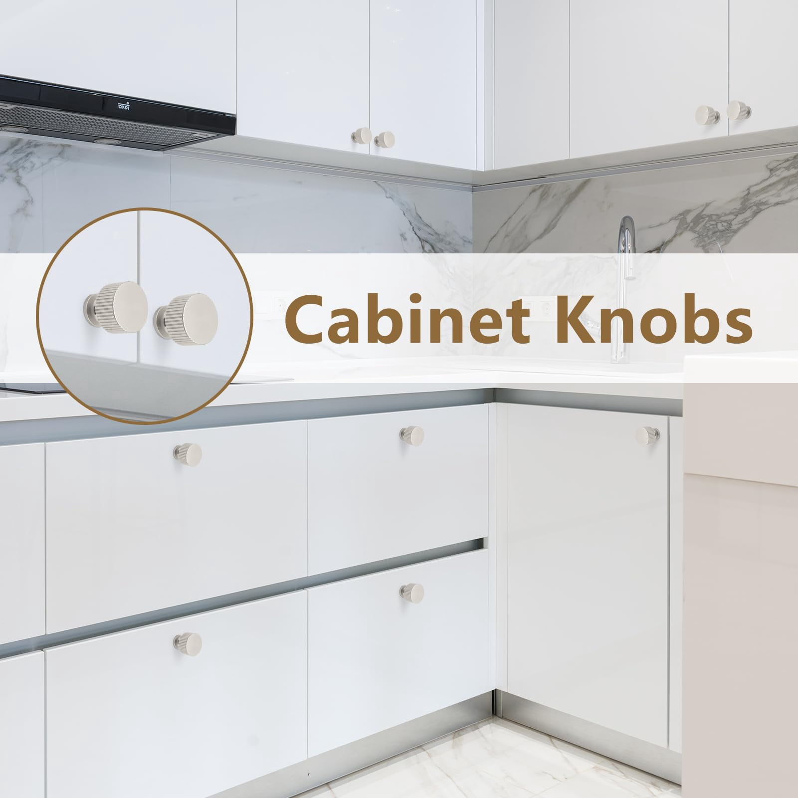 12 Pack Solid Vintage Antique Brass Cabinet Knobs Dresser Knobs, Drawer Pulls for Cabinets, Bathroom, Cupboard, Kitchen Hardware