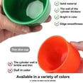 thumbnail image 4 of Juego de Dados de Póquer de Plástico con Vaso Agitador de 5 Dados, Caja de Dados para Juegos de Mesa para Beber, Color Negro, 4 of 7