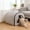 Gray, variant on Covered Cat Bed - Removable Shelter for Small Pets, Soft Washable Tent Design with Fabric, Indoor Pet Hideaway for Cats, Puppies, and Small Animals in Home, Living Room, Bedroom, or Play Area