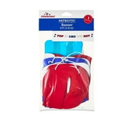 Patriotic Pop It Like It's Hot Red, White & Blue Banner with Popsicle Shapes, 8', by Way To Celebrate