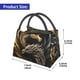 thumbnail image 2 of Fotbe Vintage Metal Dragon Bolsa Térmica Portátil con Estampado, Bolsa de Entrega de Alimentos Aislada, Bolsa Reutilizable de Gran Capacidad para Comidas y Supermercado, 2 of 6
