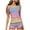Pink, variant on BFHHYA Girls Swimsuits Sets 2 Piece Adjustable Tank Top with Tropical Print Shorts Sets Teens Summer Beach Swimwear 7-18 Years