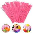 thumbnail image 2 of Latex Pink Long Balloons For Children Birthday Parties 100Pcs 12.3X0.4X0.4In, 2 of 8