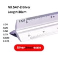 30cm Triangular Scale Ruler | Precision Measuring Tool for Architects ...