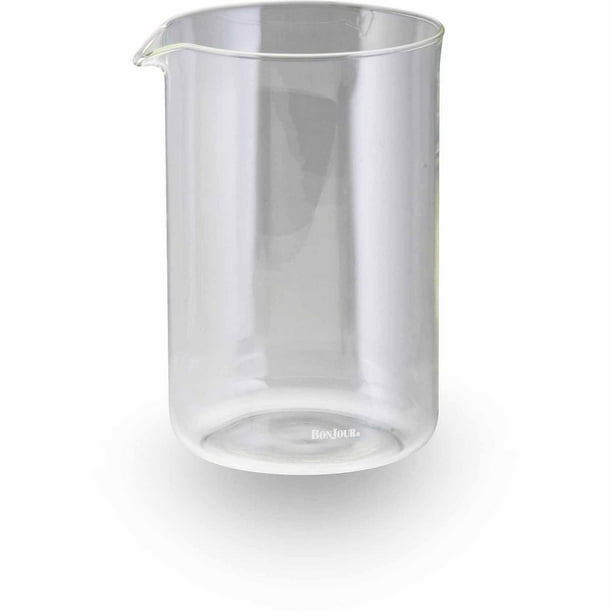 BonJour Coffee Universal French Press Replacement Glass Carafe, 50.7Ounce